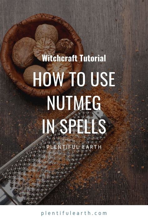Nutmeg witchcraft